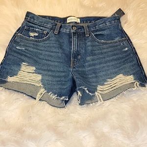 Abercrombie Distressed Shorts